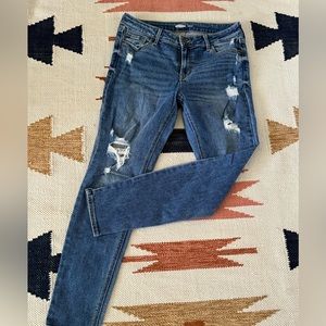 OLD NAVY rockstar super skinny size 8
